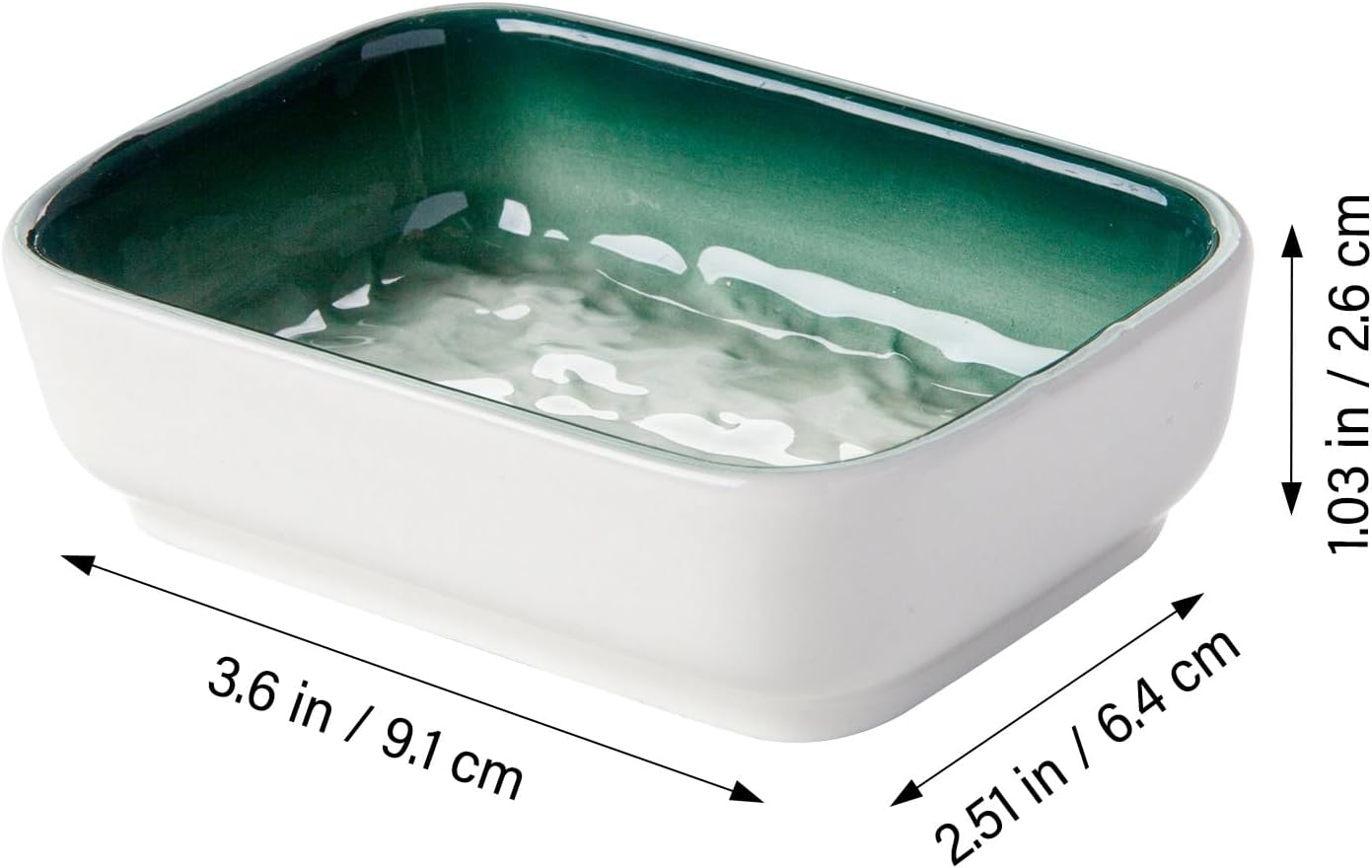 Ceramic Feeding Bowls for Small Animals, Ideal for Hamster, Guinea Pig, Hedgehog and Gerbil (Blue + Green + Brown)