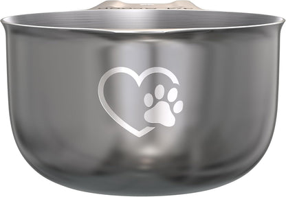Color Up ¾ Cup Pet Food Scoop – Stainless Steel Dog Food Scoop Cup (12 Tbsp) – Heavy-Duty, Rust-Resistant Measuring Scoop for Dogs, Cats, Birds & Rabbits – Ideal for Dry Food & Treats