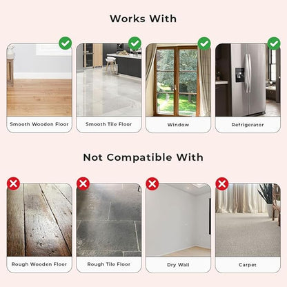 Whiskertons Interactive Bird Simulation Cat Toy Set, Interactive Cat Toys for Indoor Cats, Cat Feather Toy, Self-Holding Suction Base, 5 Replacement Birds (10 Replacement Sticky Pads)