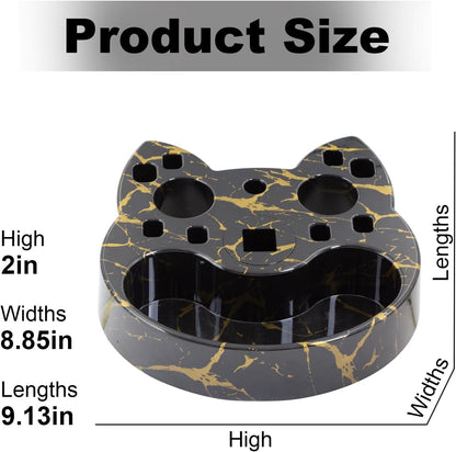 Compact Beauty Tool Organizer for Grooming Arm - Adjustable and Rotatable Scissor and Brush Holder