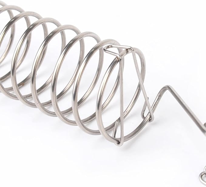 ZYAMY Hanging Stainless Steel Bird Treat Feeders 20cm Bird Foraging Toy Feeder for Parakeet Cockatiel African Grey Conure Cockatoo