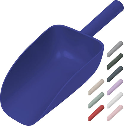 Extra Big Multipurpose Scoop– Solid Deep Scooper for Any Household – Disposing/Replacing Litter – Big Size Animal Pet Food Shovel – 44oz