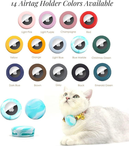 Personalized Cat Collar with Gold Buckle and Engraved Name Tag