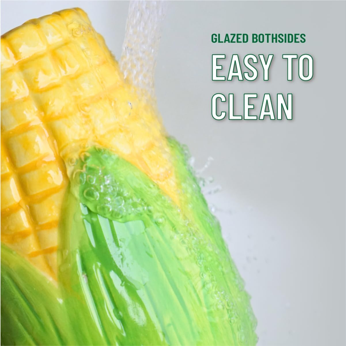 Corn Ceramic Hamster Water Bottle Stand with Food Bowl Hamster, Syrian, Gerbil, mice Water Bottles with Holder Water Feeder for Small Animals, Hamster Cage Accessories