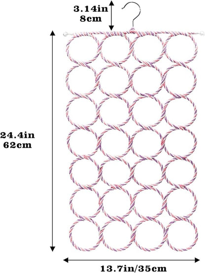 2 Pack Hanging Rat Rope Net, Bird Swing Toy, Parrot Climbing Ladder Bridge for Small Animal Cage Accessories