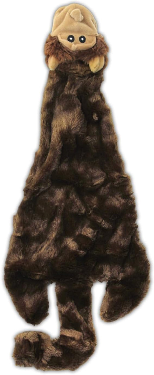 Best Pet Supplies Squeaky Dog Toys with Soft Durable Fabric for Small, Medium and Large Pets Interactive Toy for Indoor Play, Supports Active Biting and Play - Monkey, Large