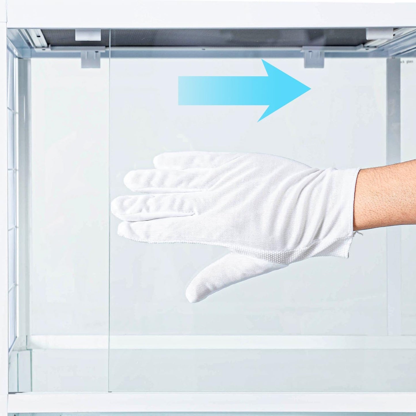 OIIBO 67 Gallon Reptile Tank,48" x 18" x 18" Glass Reptile Tank with Sliding Doors Front Opening Reptiles Terrarium with Screen Ventilation for Snakes,Lguanas, Chameleons