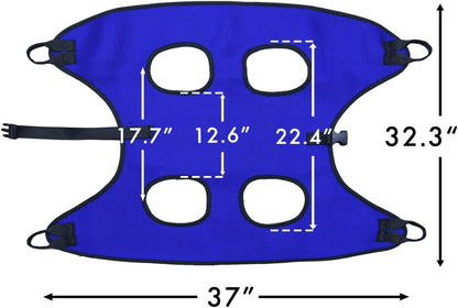 Pet Dog Grooming Hammock for Nail Trimming,Dog Restraint Hanging Harness for Nail Clipping,Dog Grooming Sling for Large Dogs with Nail Clippers/Nail File/Pet Comb,Claw Care(XL for 60lb)