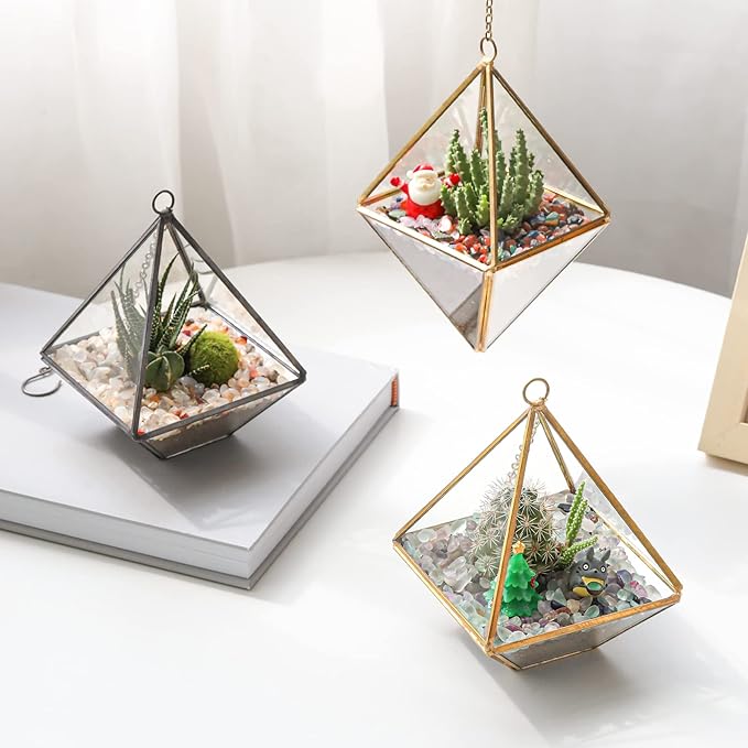 T4U Crystal Chips Stone Crushed Quartz Glass 1LB - Fluorite Tumbled Gravel Small Decorative Pebbles Bulk, Mini Polished Rocks Pieces for Crafts, Vases Filler, Succulent Plants, Aquarium Gravel Rocks