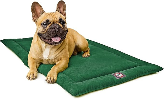 Majestic Pet Orthopedic Memory Foam Dog Crate Mat - Plush Pet Bed Pad for Crates & Kennels | USA Crafted | 30"x21" Villa Marine