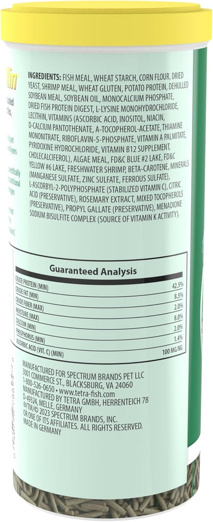 Tetra ReptoMin Floating Food Sticks, Food for Aquatic Turtles, Newts and Frogs, 13.22 oz