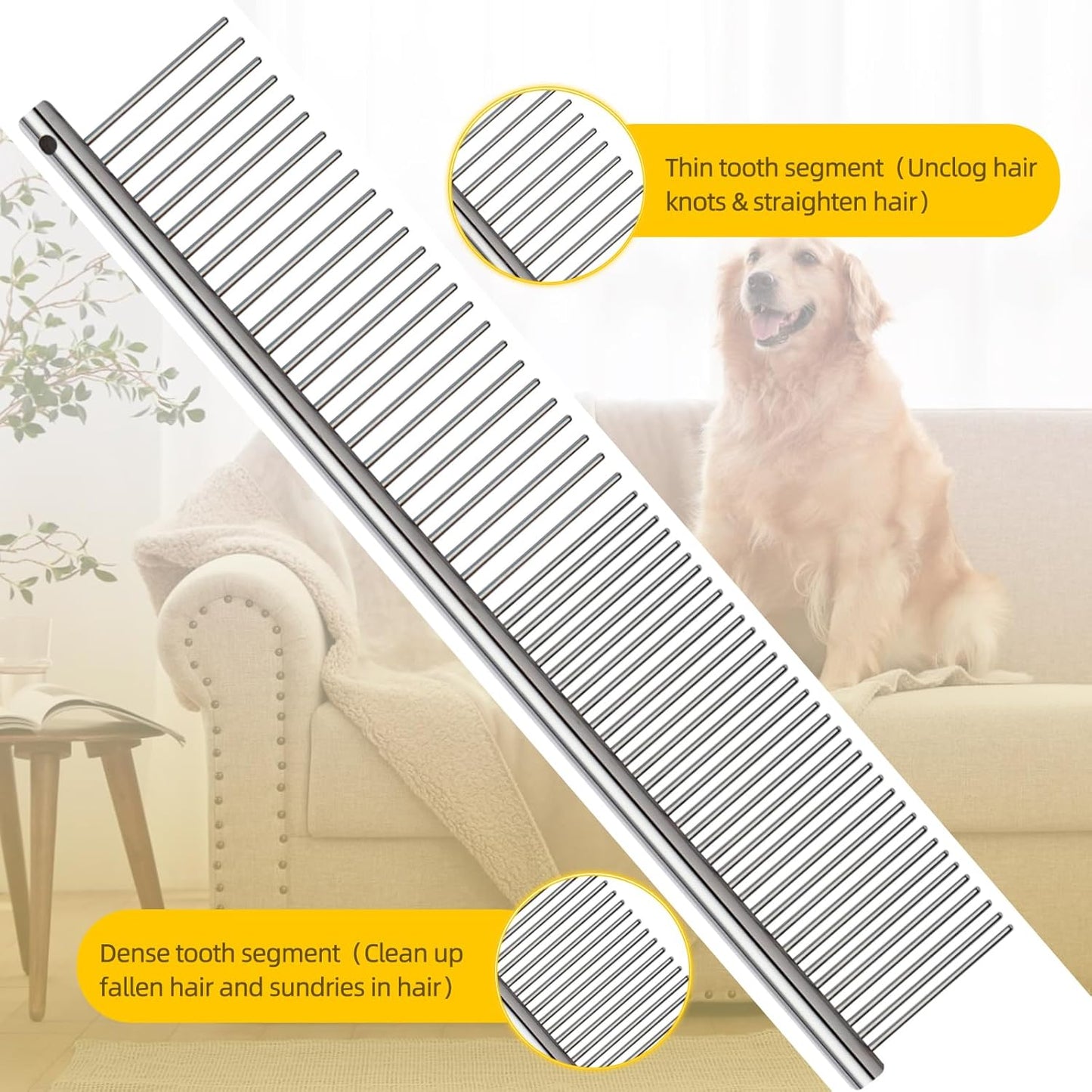 Dog Grooming Scissors,Curved Chunkers Shears Deg Grooming with Safety Round Tips, Sharp and Comfortable 4 in 1 Dog Scissers for Grooming