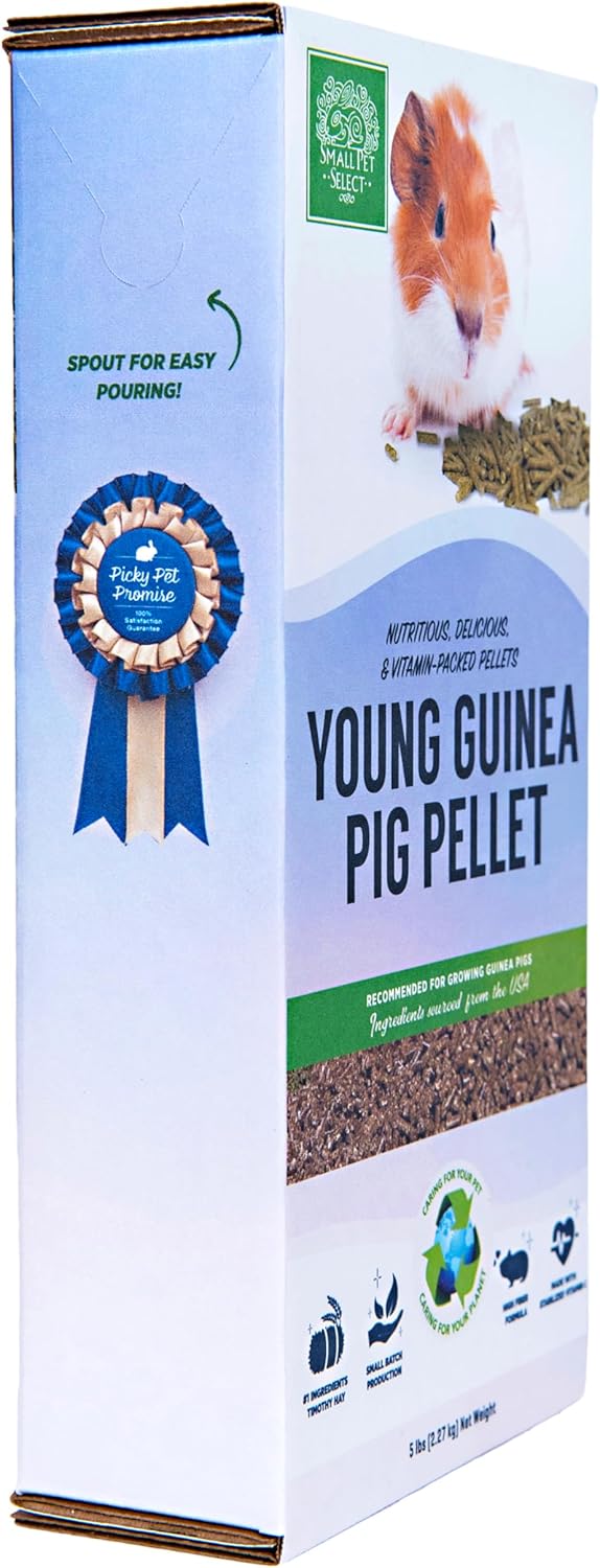 Small Pet Select - Young Guinea Pig Pellet Food, 5lb