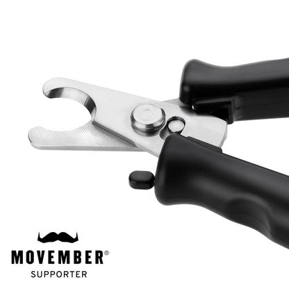 Tweezerman Large Nail Clippers for Dogs & Cats, Manual Professional Cat & Dog Nail Trimmer with Ergonomic Handle