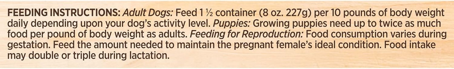 Nutrish Rachael Ray Wet Dog Food Chicken Paw Pie, 8 oz. Tub, 8 Count
