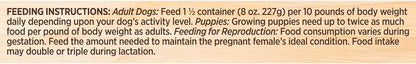 Nutrish Rachael Ray Wet Dog Food Chicken Paw Pie, 8 oz. Tub, 8 Count
