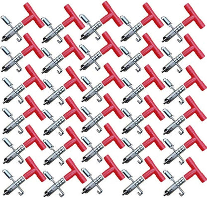 TIHOOD 30PCS Automatic Rabbit Nipple Drinker Feeder Mouse Rabbit Waterer Bunny Rodent Poultry Watering System