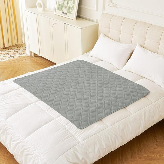 hyha Waterproof Dog Bed Blanket, Soft Pet Blankets, Waterproof Couch Cover for Dogs, Reversible Sofa Covers Washable for Furniture (40x50 Inch, Grey/Dark Grey)