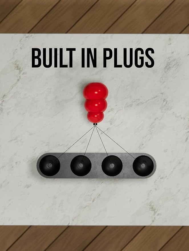 Kong Freezer Holder with Built in Plugs Kong Stand Dog Enrichment (Medium)