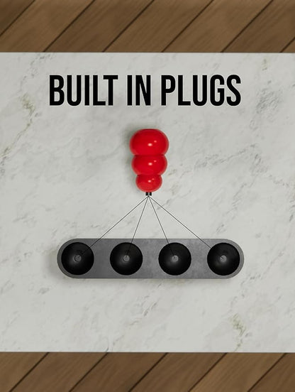 Kong Freezer Holder with Built in Plugs Kong Stand Dog Enrichment (Medium)