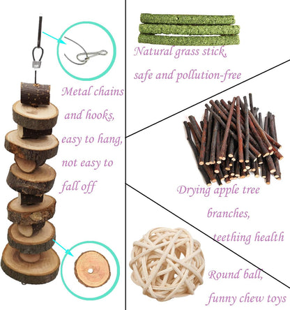 Bunny Grass House-Hand Made Edible Natural Grass Hideaway Comfortable Playhouse for Rabbits, Guinea Pigs and Small Animals to Play,Sleep and Eat (style3)