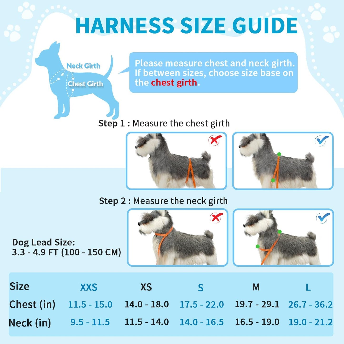 Lukovee No Pull Dog Harness and Leash Set, Soft Padded Small Dog Harness, Neck & Chest Adjustable Reflective Vest Puppy Harness with 4ft Lightweight Anti-Twist Dog Leash for Small Dogs (XS, Purple)