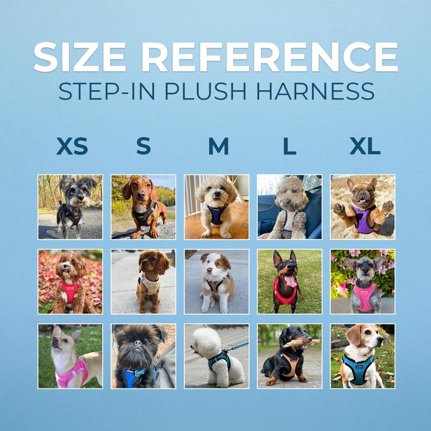 Voyager Step-In Plush Dog Harness – Soft Plush, Step In Vest Harness for Small and Medium Dogs by Best Pet Supplies - Harness (Red Corduroy), S (Chest: 14.5 - 16")