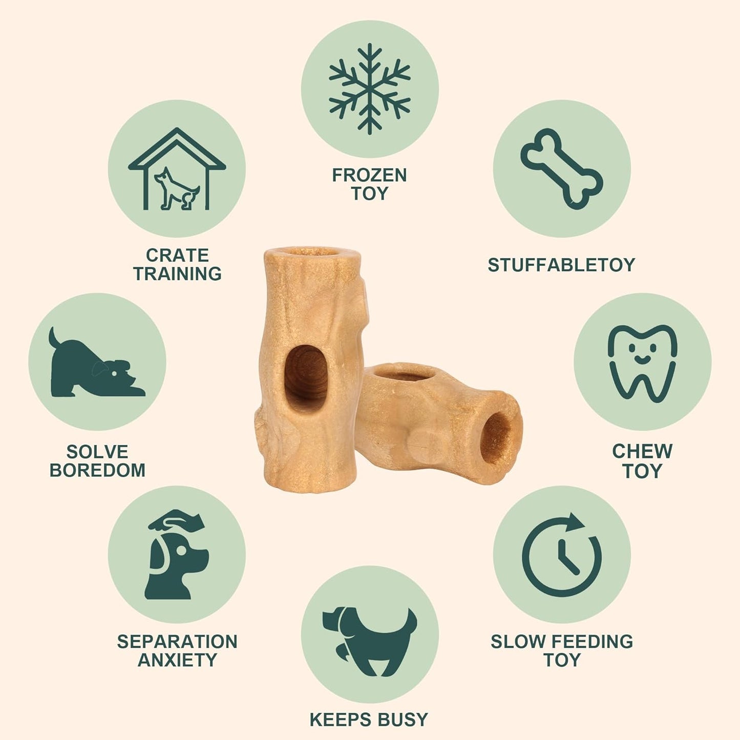 Interactive Dog Toys for Aggressive Chewers,Indestructible Dogs Toy for Large/Medium Breed,Frozen Dog Treat Holder to do Keep Them Busy to Reduces Anxiety