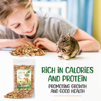 Premium Quality Raw Out of Shell Peanuts - 2 Pounds - Shelled Peanuts for Birds – Wildlife Quality - Food for Squirrels, Deer, Birds, and Other Wildlife Animals – Grown in The USA