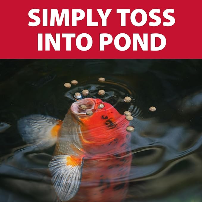 The Pond Guy Growth & Vibrance Fish Food for Show Quality Koi & Goldfish, Premium Protein Floating Pellets for Balanced Nutrition, 40 lbs