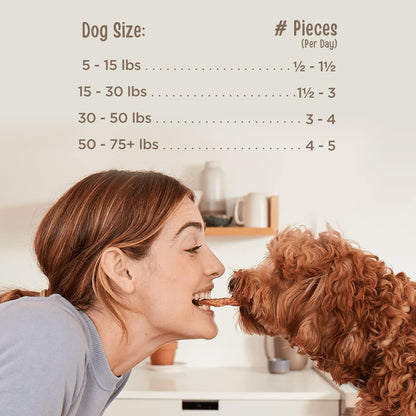 Full Moon All Natural Human Grade Dog Treats, Essential Beef Savory Sticks, 14 Ounce