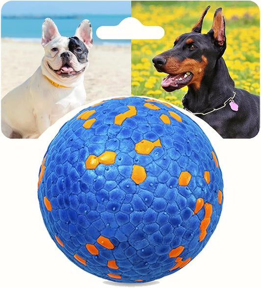 Indestructible Dog Ball Toy for Aggressive Chewers,Floating Toy,Durable Balls,Interactive Chew Ball for Dogs,(1ball)