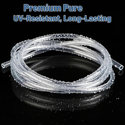 3/16" Aquariums Airline Tubing Standard Aquarium Tubing for Fish Tank Flexible Air Hose Pure Hose Aquarium Garden Terrarium Pond