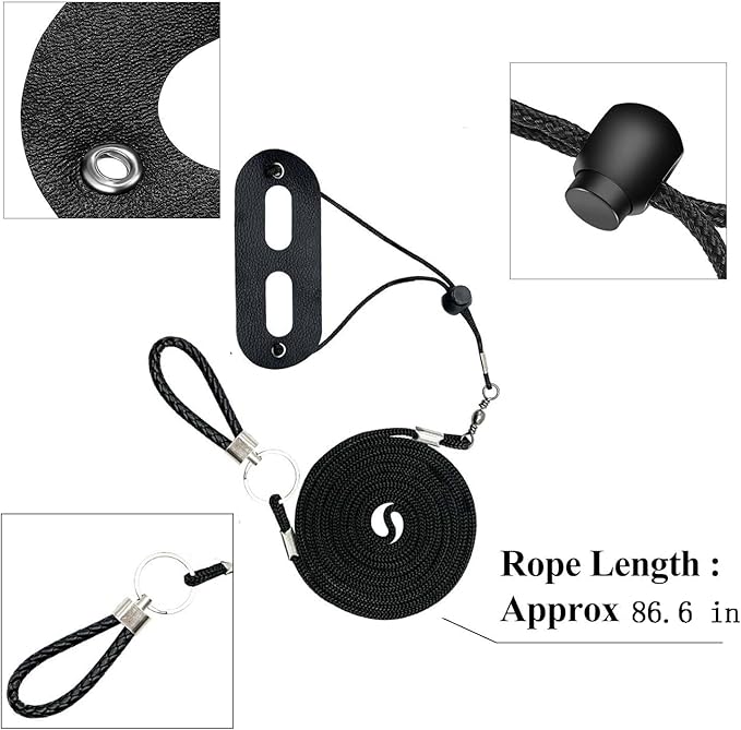 Bearded Dragon Leash and Harness Set,Lizard Leash Bearded Dragon，3 Size Pack Adjustable Small Animal Harness for Reptile and Small Pet(Upgraded Black)