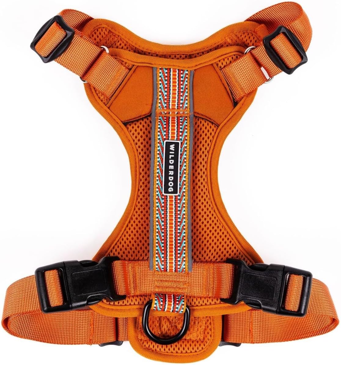 Wilderdog Lightweight Dog Harness with Reflective Straps - Large - Sienna