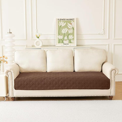 hyha Waterproof Dog Bed Blanket, Soft Pet Blankets, Waterproof Couch Cover for Dogs, Reversible Sofa Covers Washable for Furniture (30x70 Inch, Chocolate/Brown)