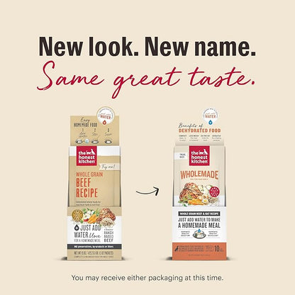 The Honest Kitchen Wholemade™ Whole Grain Beef & Oat Dog Food, 1.5 oz x10