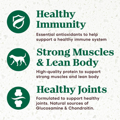 Nutro Ultra Adult Large Breed Dry Dog Food, Chicken, Lamb and Salmon Protein Trio, 24 lb Bag