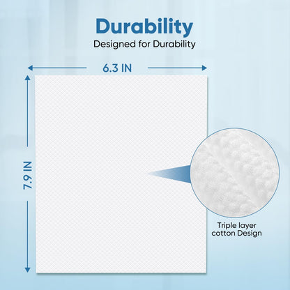 Pet Wipes for Dogs & Cats, Extra Moist & Thick Grooming Puppy Wipes with 100 Fresh Counts, Aloe Vera/Nature