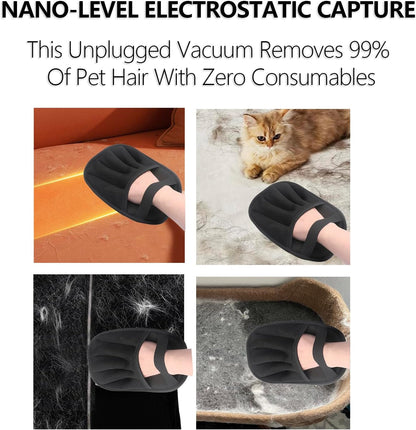 Pet Hair Removal Glove for Dogs & Cats - Reusable Magic Brush pet Hair Removal Tool（1pcs）