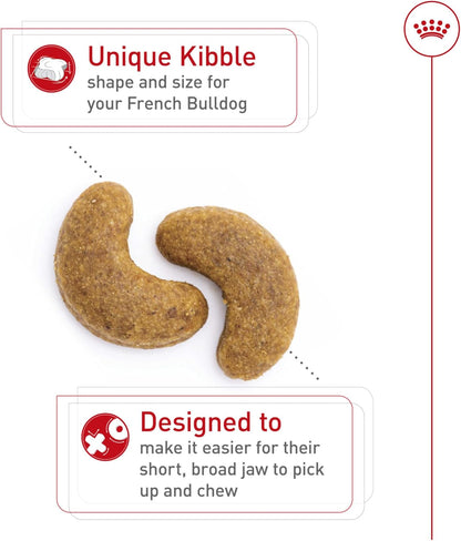 Royal Canin Breed Health Nutrition French Bulldog Adult Dry Dog Food, 30 lb Bag