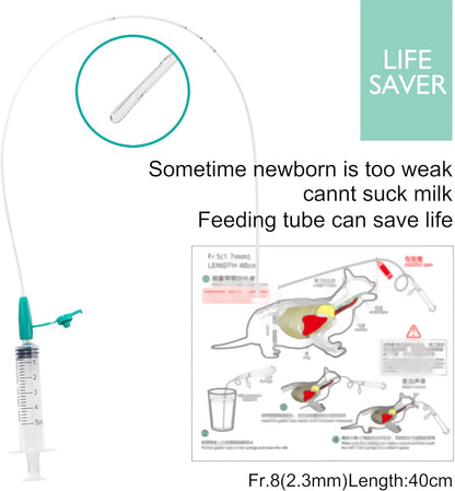 Puppy Kitten Whelping Kit, Essentials Kit for Newborn Puppies Kittens, All in One Complete with Essential Supplies for Newborn Birth