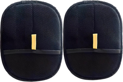 Yomi Pet Hair Remover Glove Electrostatic Double-Sided Grooming Removal Gloves for Cat Dog （2 Pcs