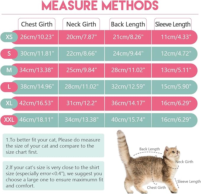 Sticky Cat Clothes Stretchy, Sphynx Hairless Sweater & Pajamas for Cats only, Soft Cat Onesie for Cats After Surgery Female Male & Hair Loss Prevention, Pink XS
