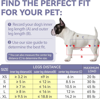 Dog Grooming Hammock Harness for Dogs & Cats with Pet Nail Clipper Trimmer - Cat Hanger Sling for Trimming Clipping Nails- Dog Hammock Restraint Bag for Small Medium Large pet （ Purple XS）