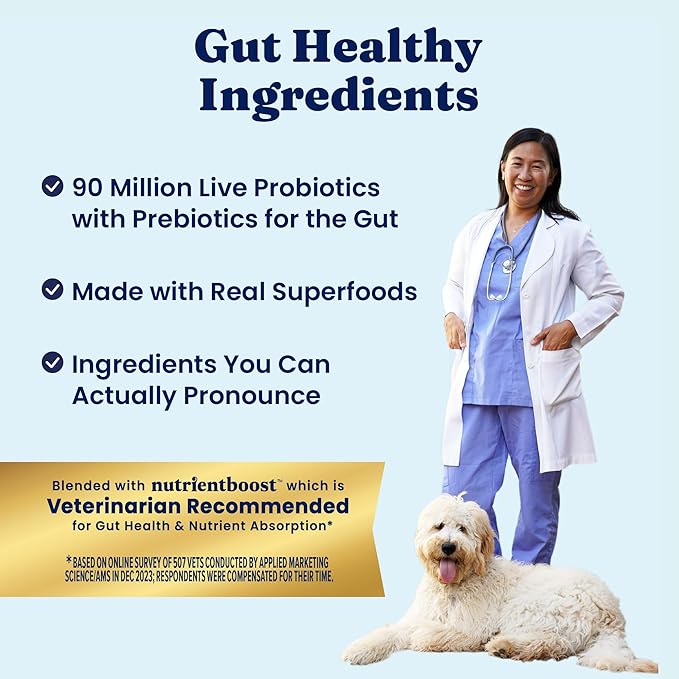 Solid Gold Bison Dry Dog Food for Large Dogs – High Protein, Whole Grain Kibble with Real Bison, Brown Rice & Omega 3 – Large Kibble w/Probiotics for Gut Health - Adult Dog Food - Nutrientboost™– 11LB