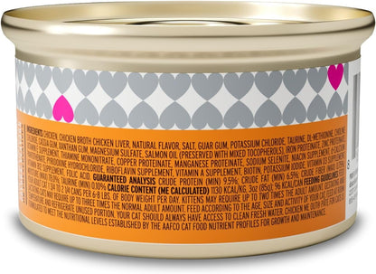 I and love and you Wet Cat Food - Chicken Me Out Pâté - Chicken Recipe, Grain Free, Filler Free, 3oz Pack of 24 Cans