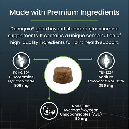 Nutramax Dasuquin for Large Dogs, Joint Health Supplement, Contains Glucosamine for Dogs, Plus Chondroitin, ASU and More, Supports Healthy Joints, Soft Chews, 150 Count