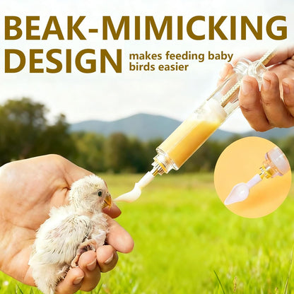 15 pcs Baby Bird Feeding Syringe Set - Bird Hand Feeding Syringe Set, Baby Birds Feeder with 20ml Feeding Syringes, Birds Feeder Scoop, Soft Tubes for Parakeets & Cockatiels