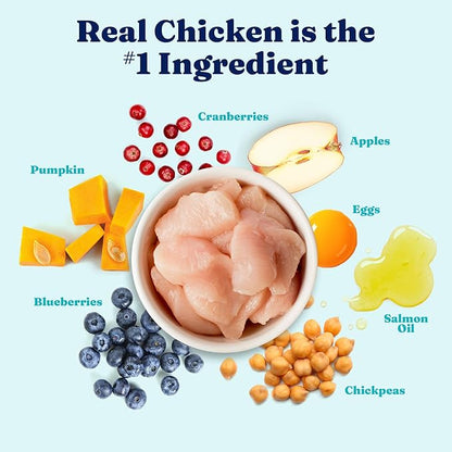 Solid Gold Chicken Dry Puppy Food - W/Real Chicken & Potato - Grain Free & Gluten Free Puppy Dog Food w/Probiotics for Gut Health & Digestion - Healthy Kibble for Puppies - Nutrientboost™ - 3.75 LB